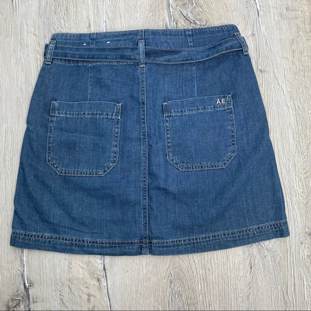 American Eagle Jean Mini Skirt - Picture 2 of 7